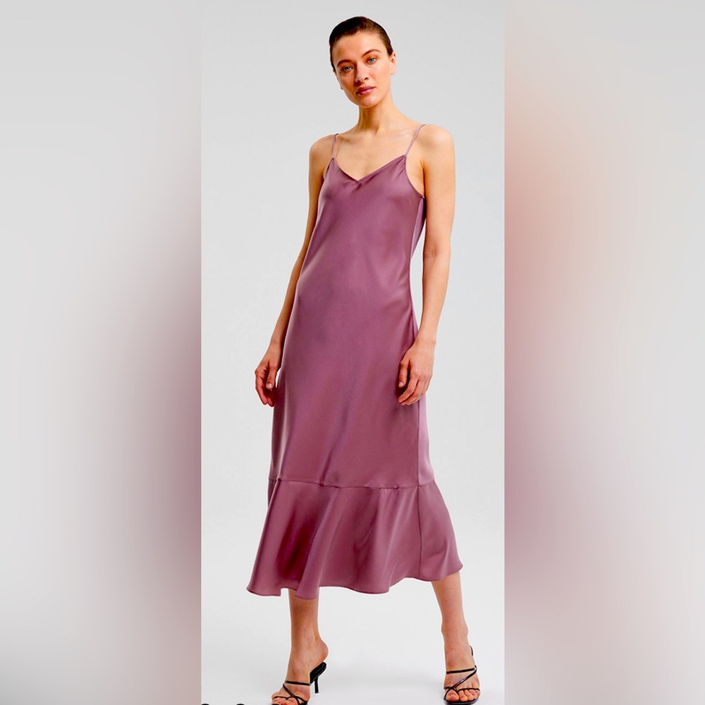 Lattelier slip midi dress.  Size L.